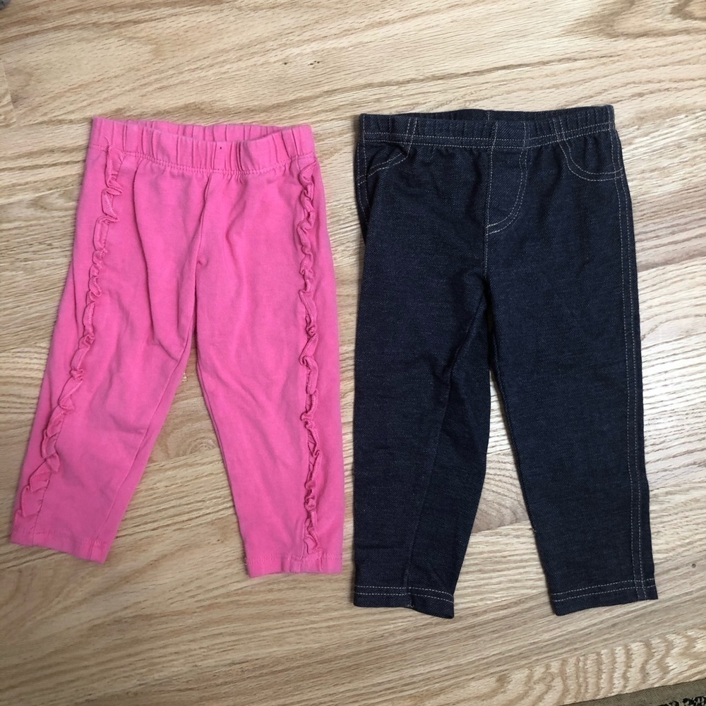 18 months Pants Bundle Carter’s Wonderkids Blue Denim Like Pink Girls Baby